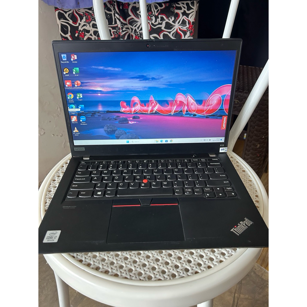 LAPTOP LENOVO THINKPAD X13 GEN 1 INTEL CORE i7 GEN 10 -13.3" SLIM RINGAN MULUS