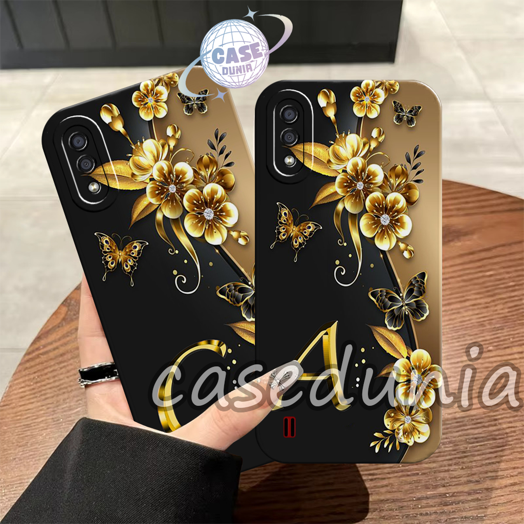Softcase Samsung A01 - A02 Core - A2 Core - A03 Core Case Bunga - Silikon Terkini - Casing Protec Ca