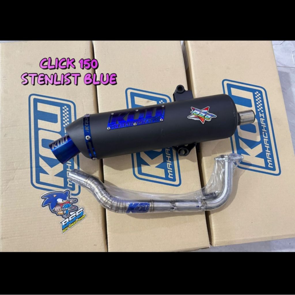 Knalpot Kou Mahachai untuk motor Honda Vario