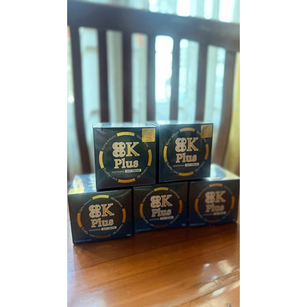 (READY STOCK) Krim Pemutih Wajah 4K Plus Day Cream 100% Original