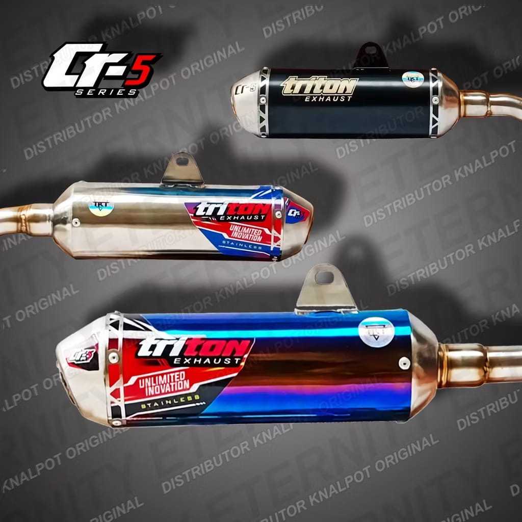 KNALPOT HONDA CRF 250 RALLY FULL SYSTEM TRITON EXHAUST PLUG AND PLAY
