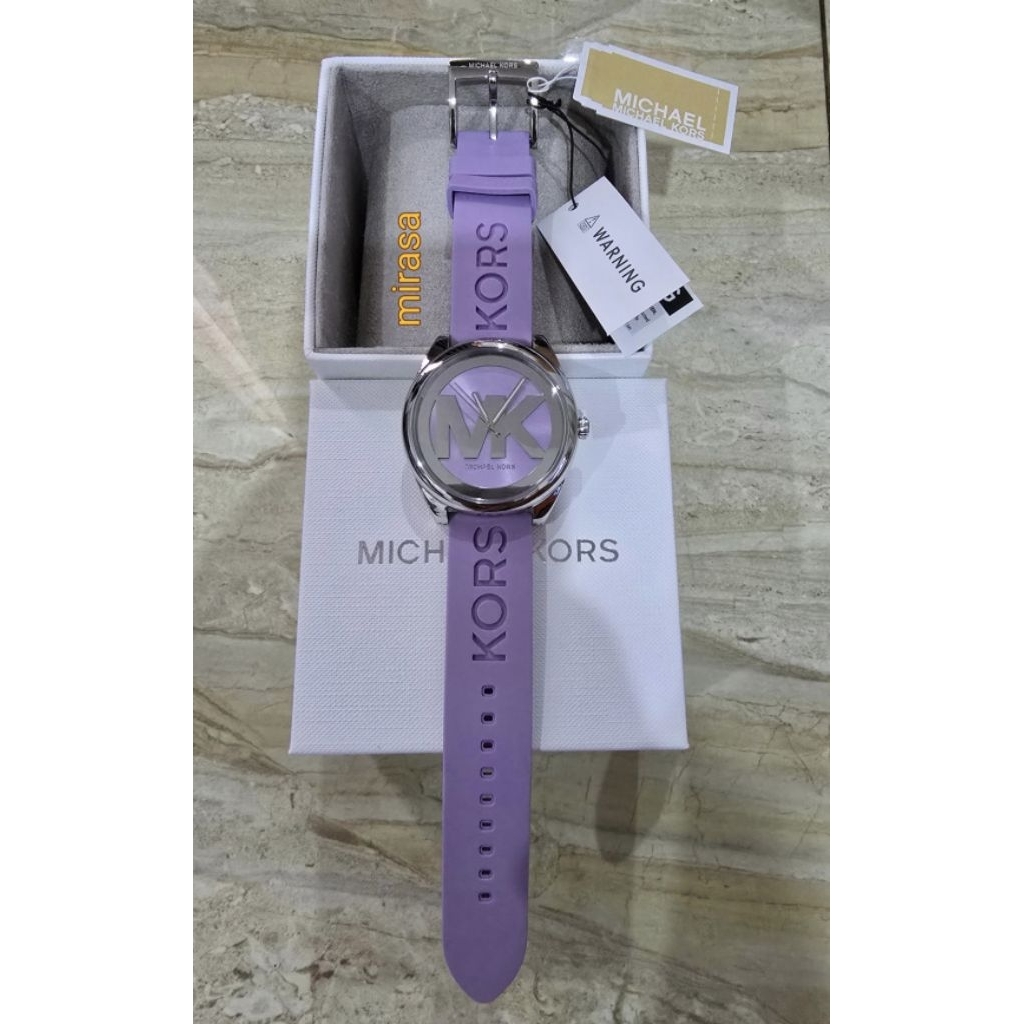 Ready NEW ORIGINAL Jam MK Rubber Ungu
