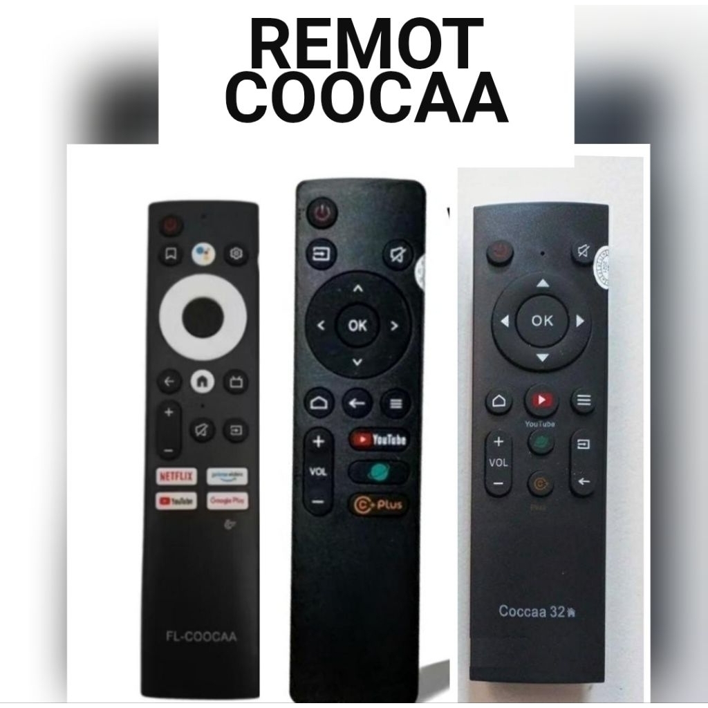 Remote TV Coocaa Series Android Digital Smart TV Coocaa Youtube 32 32S3U 55K5C 65K5C 32Z72 40Z72 43Z