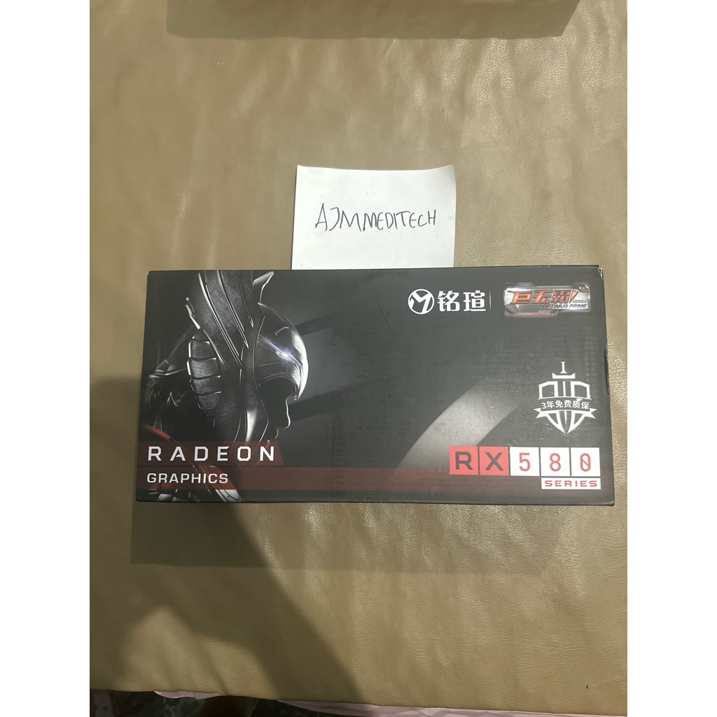 AMD Radeon RX 580 Series 8 GB baru
