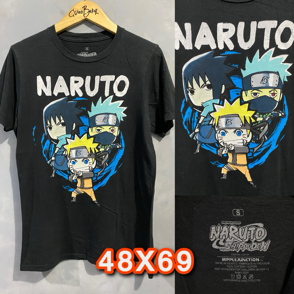 Kaos Naruto Shippuden x Ripple Junction Original Second - Size S