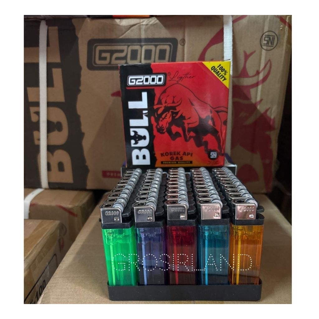 [G2000] Korek Gas Roda Bull / Mangnet Libra / Senter Roda Anaconda