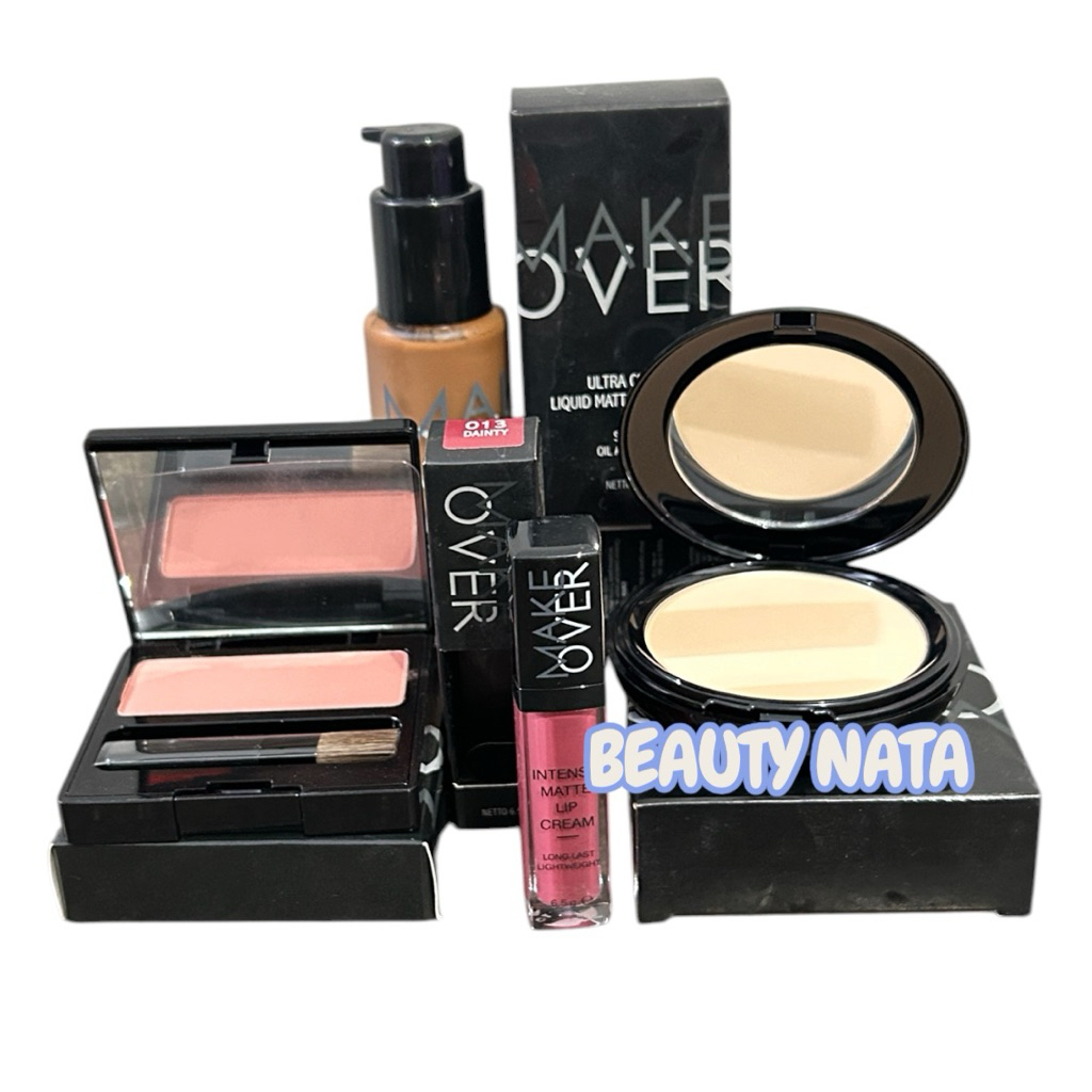 Paket Makeup MAKE OVER  4 in 1 Terlaris Original 100%