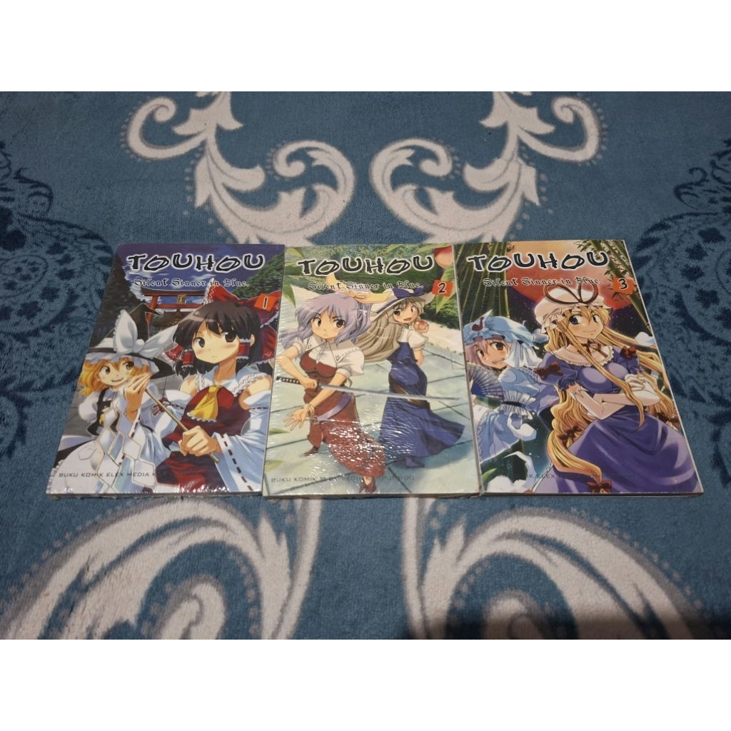 Komik Touhou silent inner blue vol 1-3 (Rare)