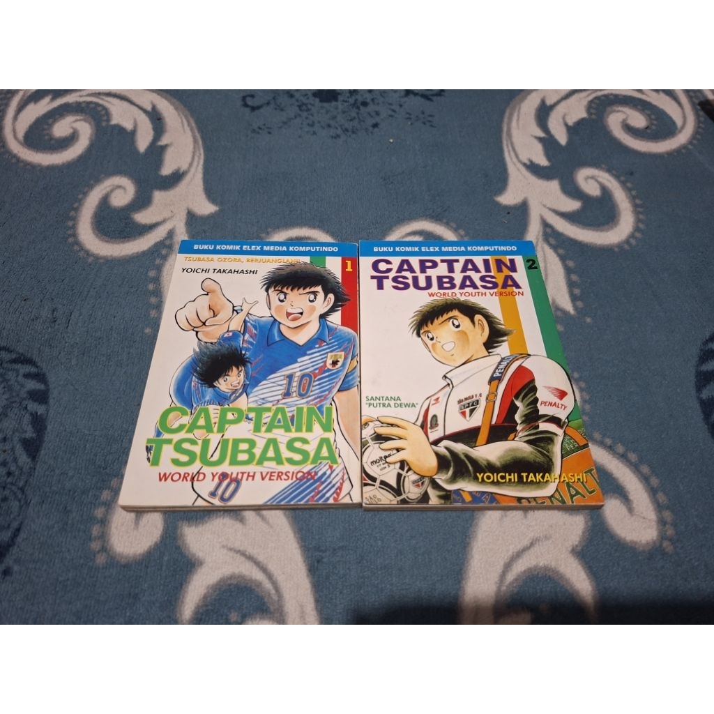 Komik Captain tsubasa world youth version set vol 1-2 (Rare)