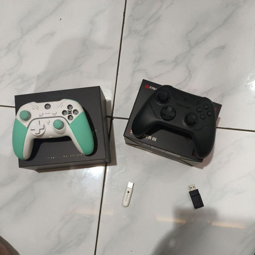 game pad stick game play pc dekstop bluetooth wireless usb