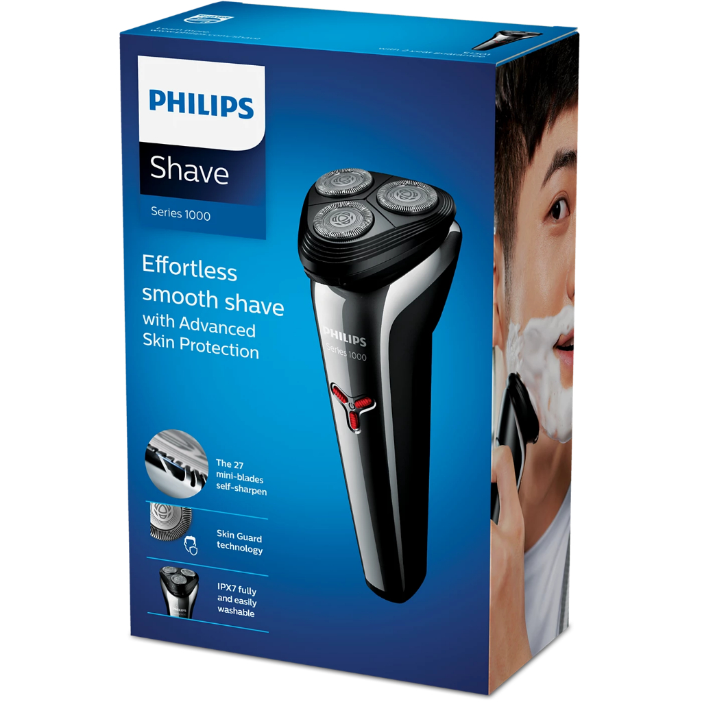 PHILIPS Shaver | Alat Cukur Listrik S1301/02 | Jenggot | Kumis | Bandung