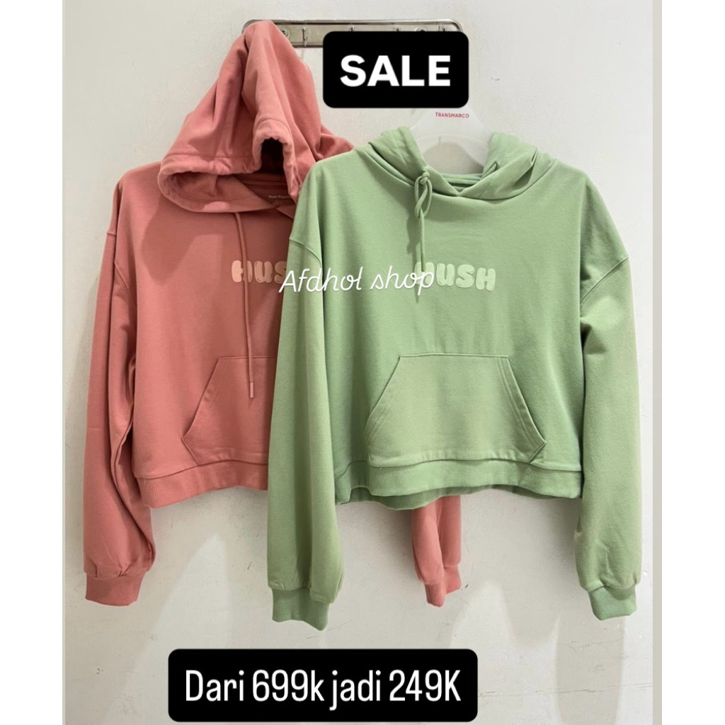 HUSH PUPPIES VOLEY JAKET HOODIE WANITA HUSH PUPPIES ORIGINAL