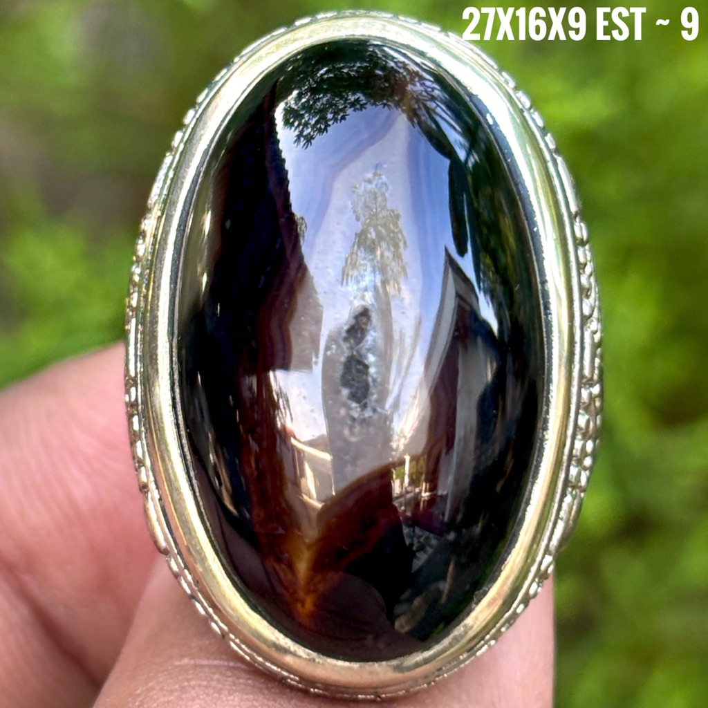 NATURAL BATU AKIK SULAIMAN GINGGANG