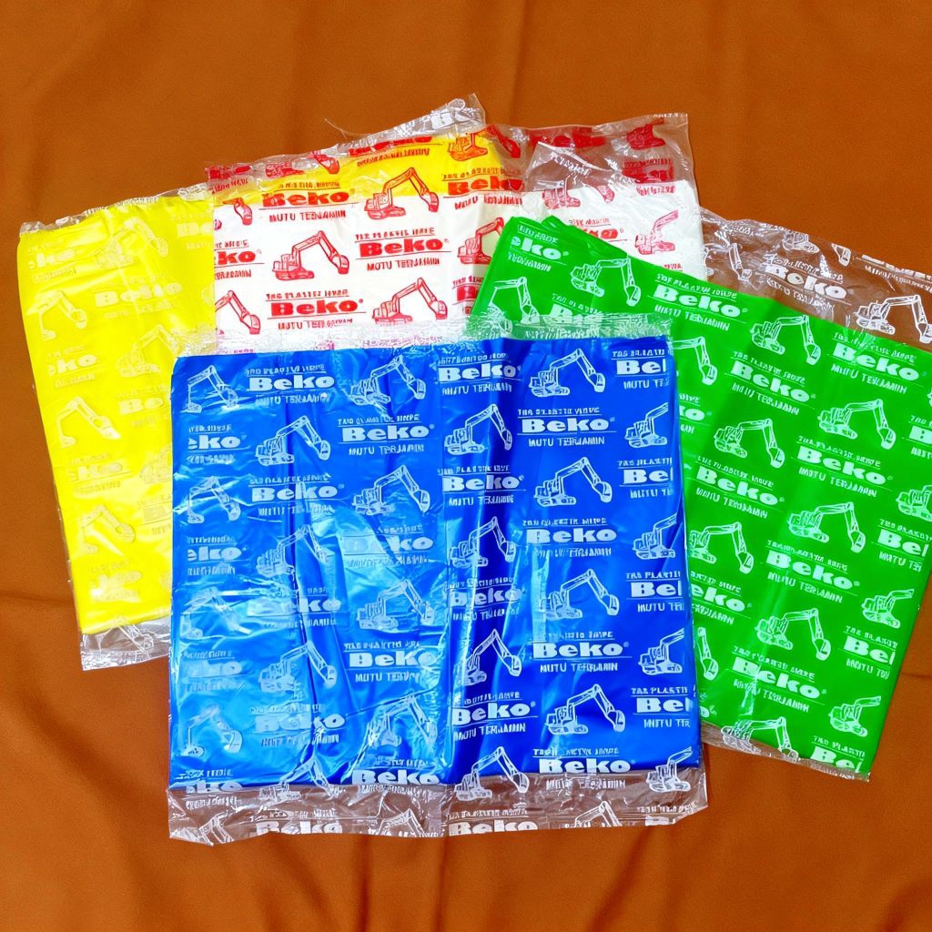 KANTONG KRESEK TAS HDPE JUMBO WARNA-WARNI BEKO