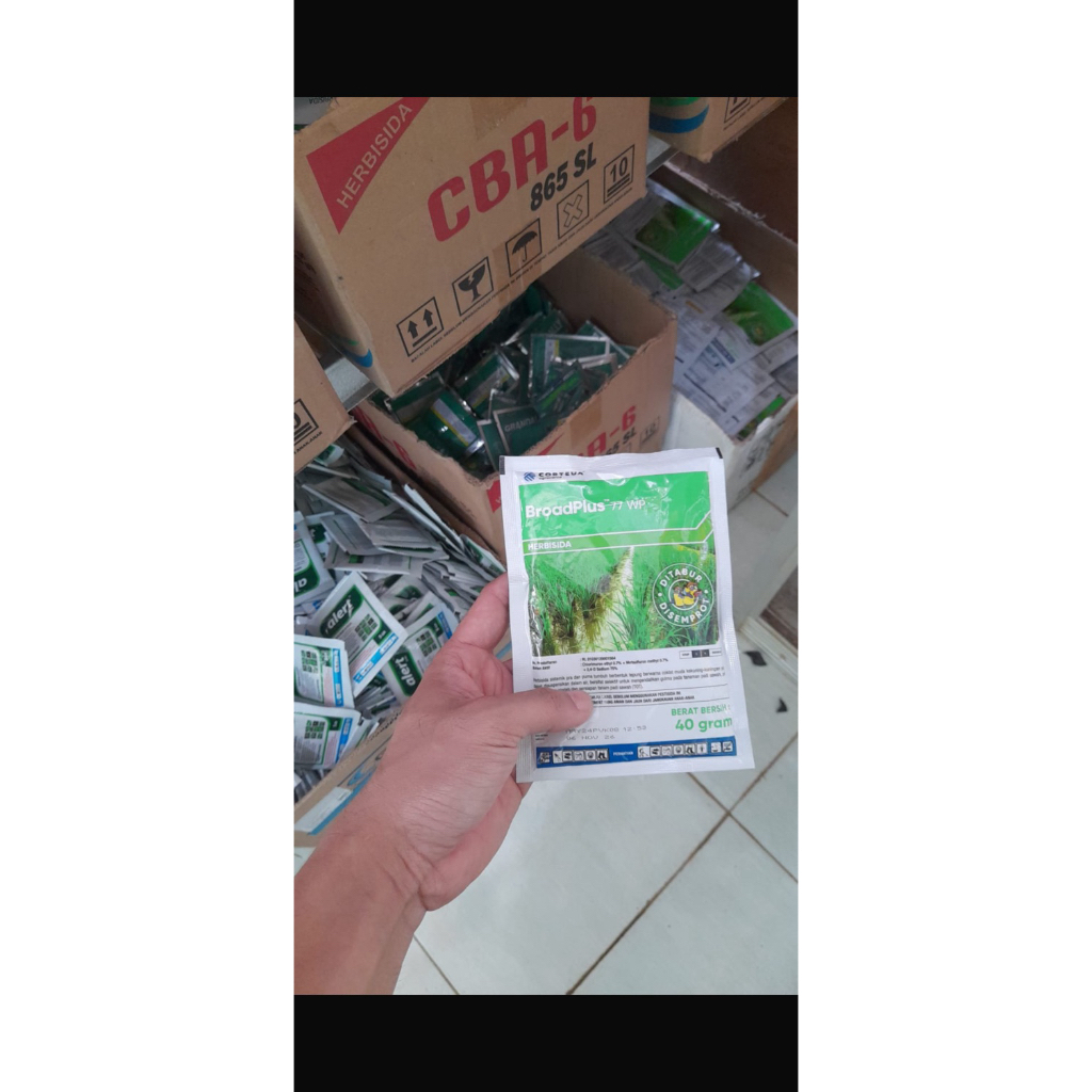 Broadplus 77 WP 40 Gram Herbisida Padi Sawah