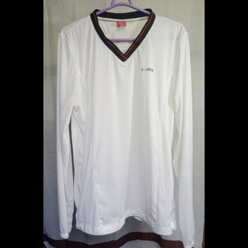 JDX Multisports Jaket Olahraga Wanita Size { M } Putih # preloved bekas second pl