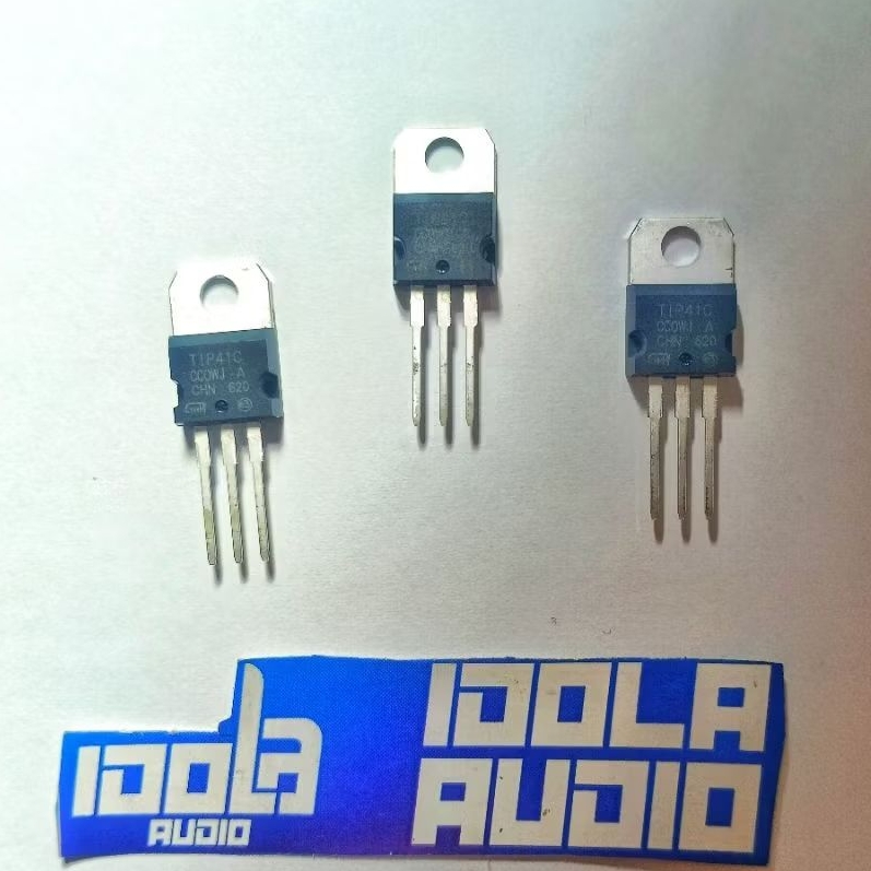 Transistor TIP 41C - 42C ORI | (TR) TIP 41 C TIP 42 C ST