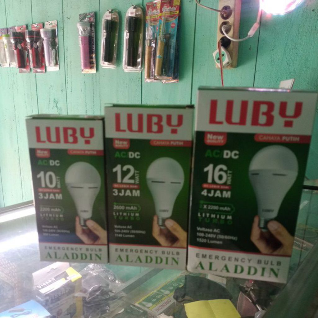 lampu emergency luby
