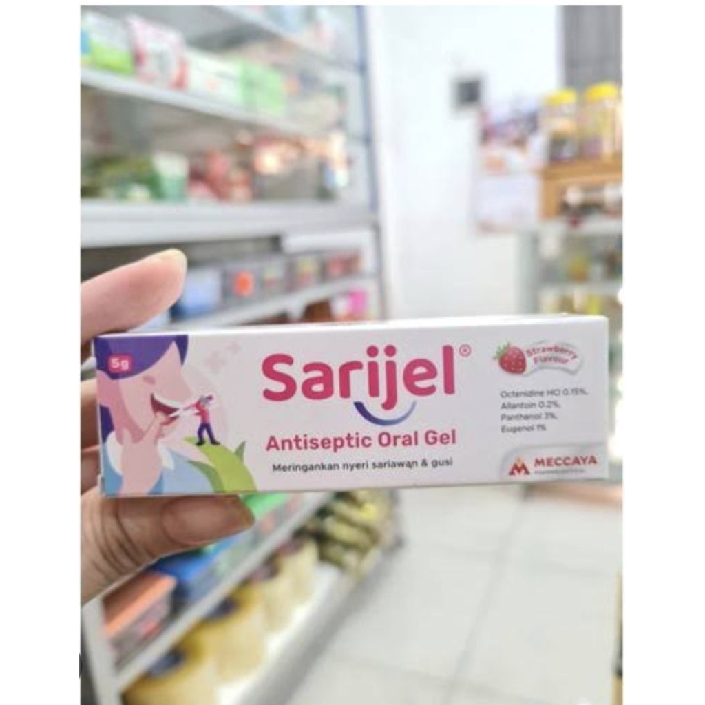 gel untuk mengobati sariawan dari anak 1 tahun  sampai dewasa aman di gunakan tidak perih dan ada ra