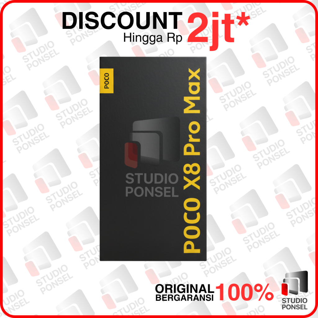 Xiaomi POCO X8 Pro Max 5G 12/256GB | 12/512GB 6.83 inci AMOLED LCD Garansi Resmi