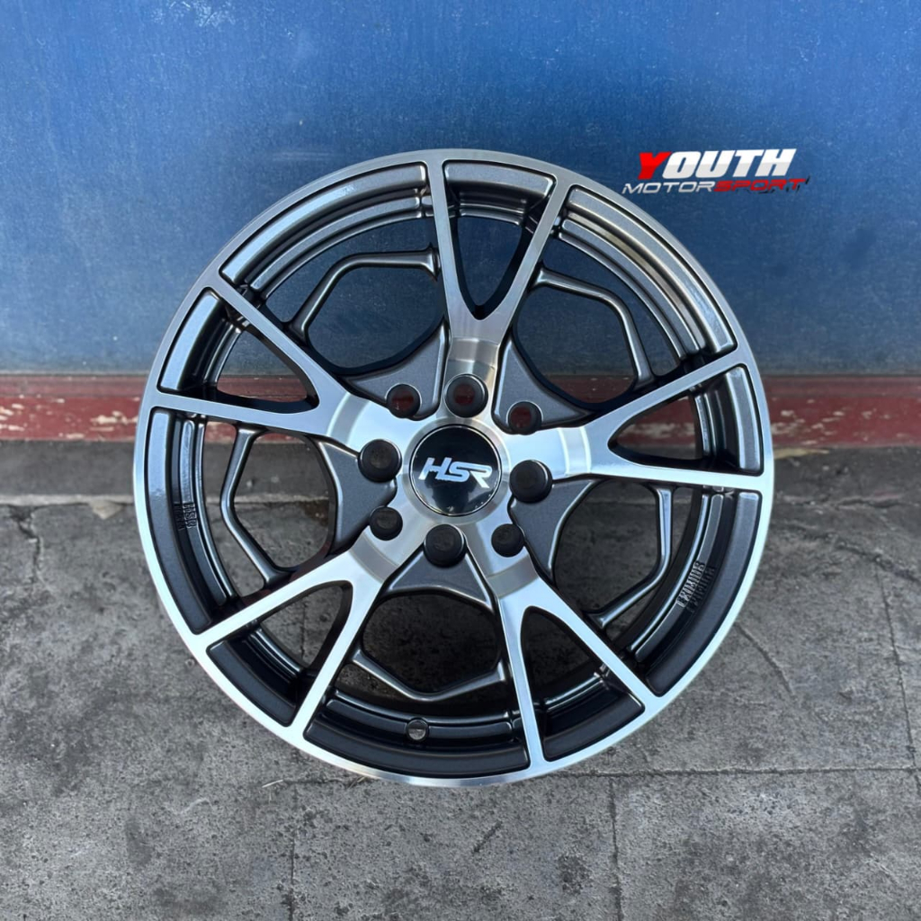 Velg mobil HSR R15 Mobil Avanza Brio Sigra Datsun Velg HSR Model OEM Look Ring 15