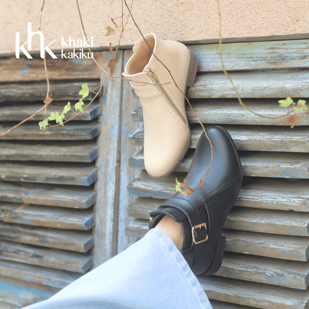 KHK by Khakikakiku Sepatu Wanita Jessie Boots Low