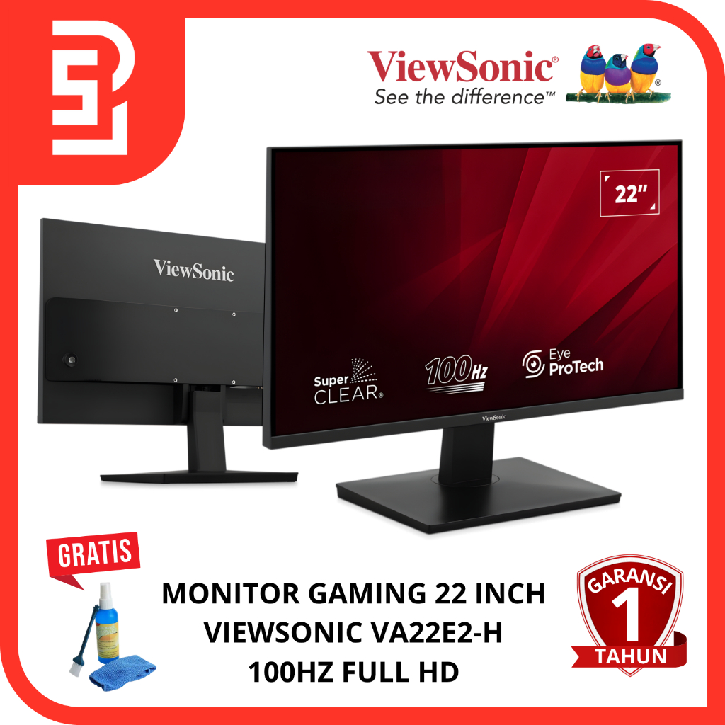Monitor Gaming 22 inch Viewsonic VA22E2-H 100Hz Panel Full