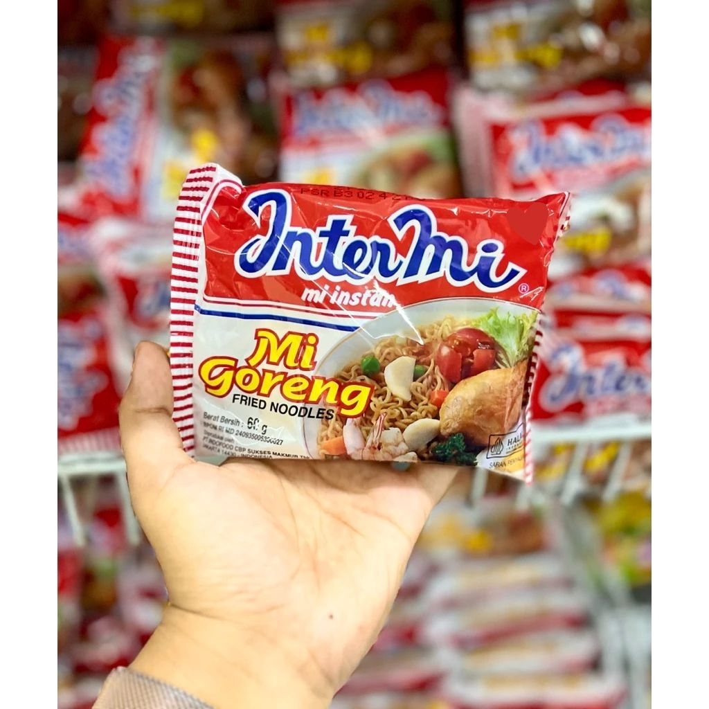 (ECER) INTERMIE GORENG 60gr / MIE INSTANT