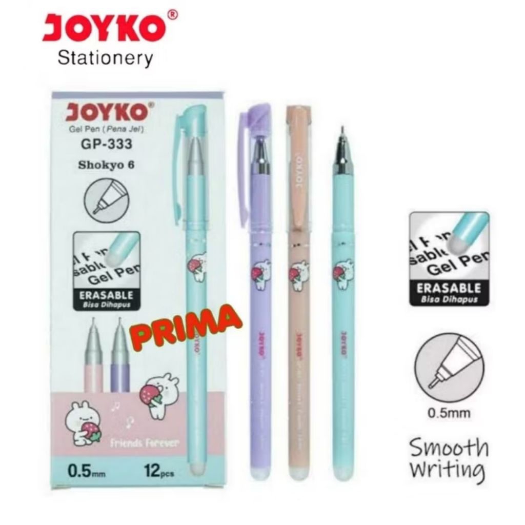 BOLPEN BISA DIHAPUS / BOLPEN GEL JOYKO SHOKYO GEL 0.5 mm  / PULPEN ERASABLE