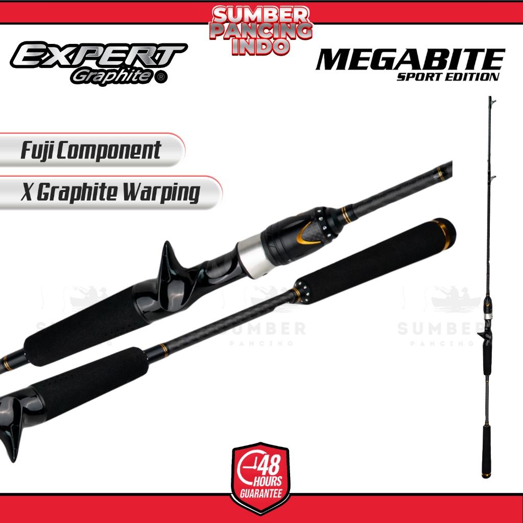 EXPERT GRAPHITE Joran Pancing Jigging MEGABITE Sport Edition 190cm Fuji Component Hi-Carbon Blank TO