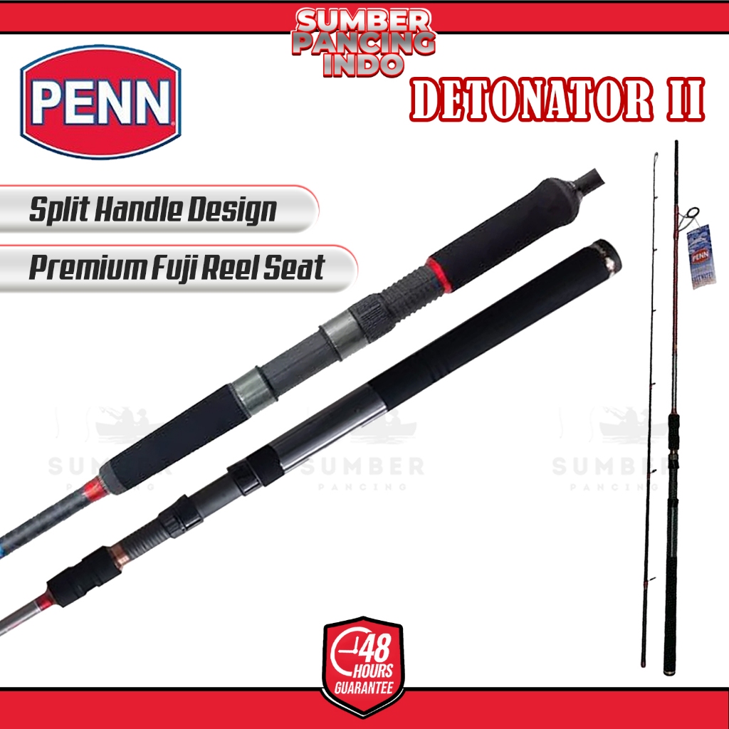 PENN Joran Pancing Spinning DETONATOR Popping 210cm - 228m Hi-Carbon Blank Xwrapping Super Strong Fu