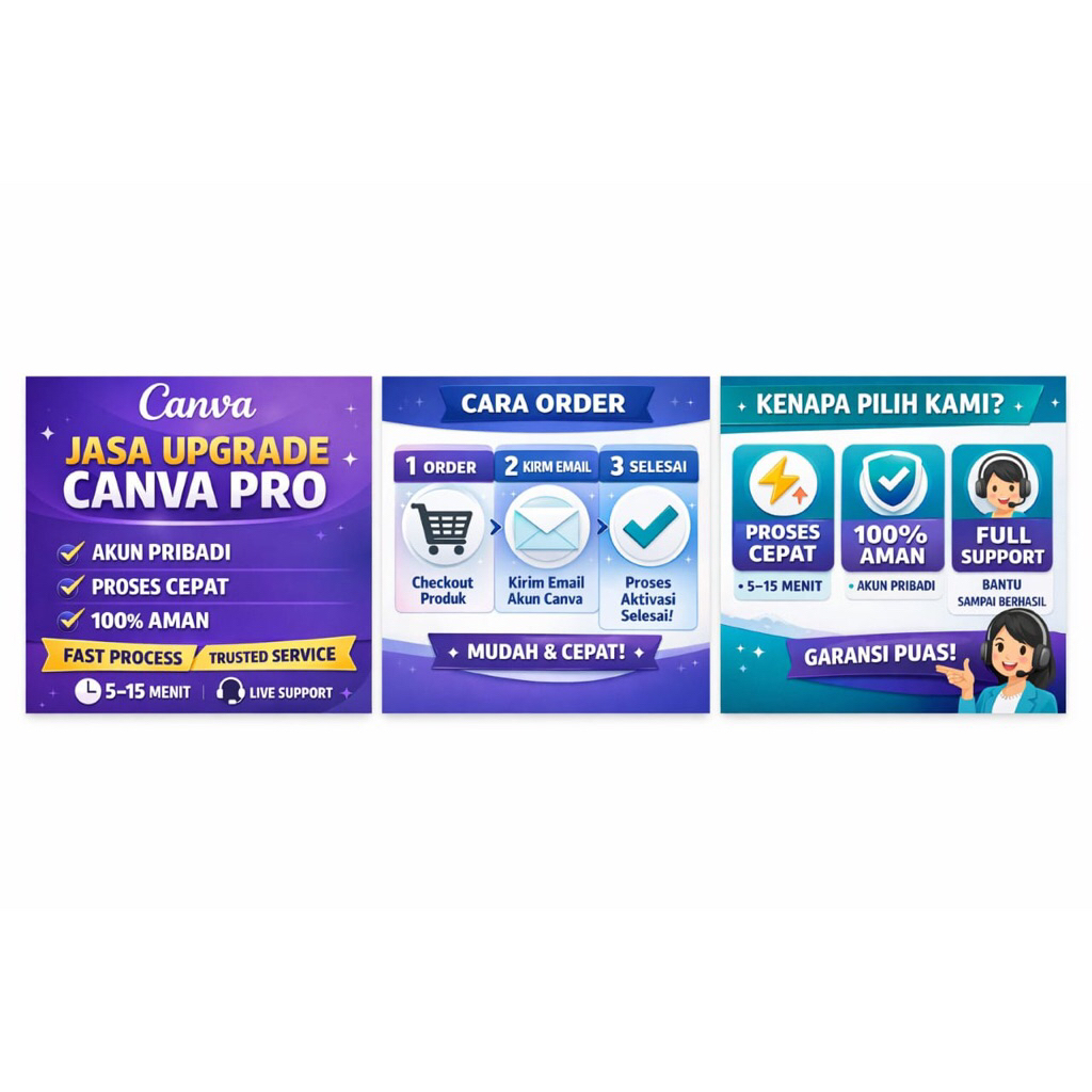 JASA UPGRADE CANVA PRO