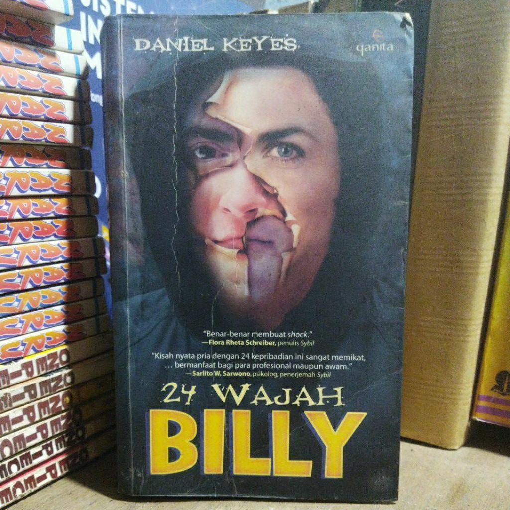 novel psikologi 24 wajah Billy