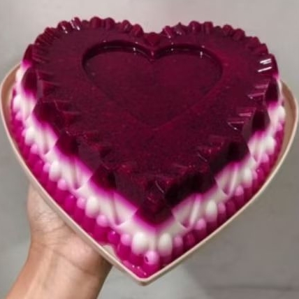 Pudding buah/pudding ulang tahun/pudding anniversary