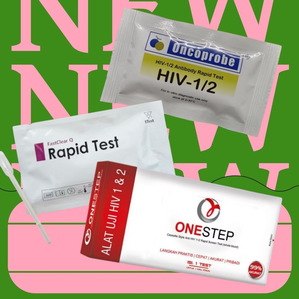 ALAT UJI HIV ONESTEP,ONCOPROBE,FASTCLEAR Q