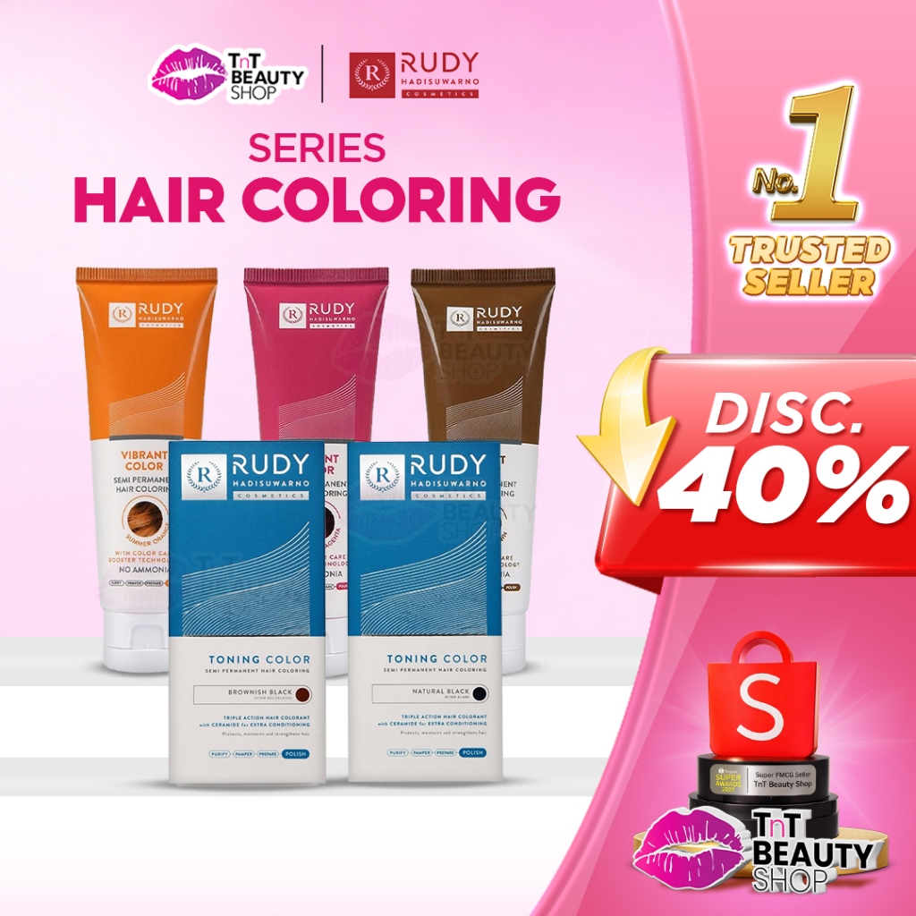 Rudy Hadisuwarno Cosmetics Hair Color Series Vibrant Color Toning Color | TnT Beauty Shop