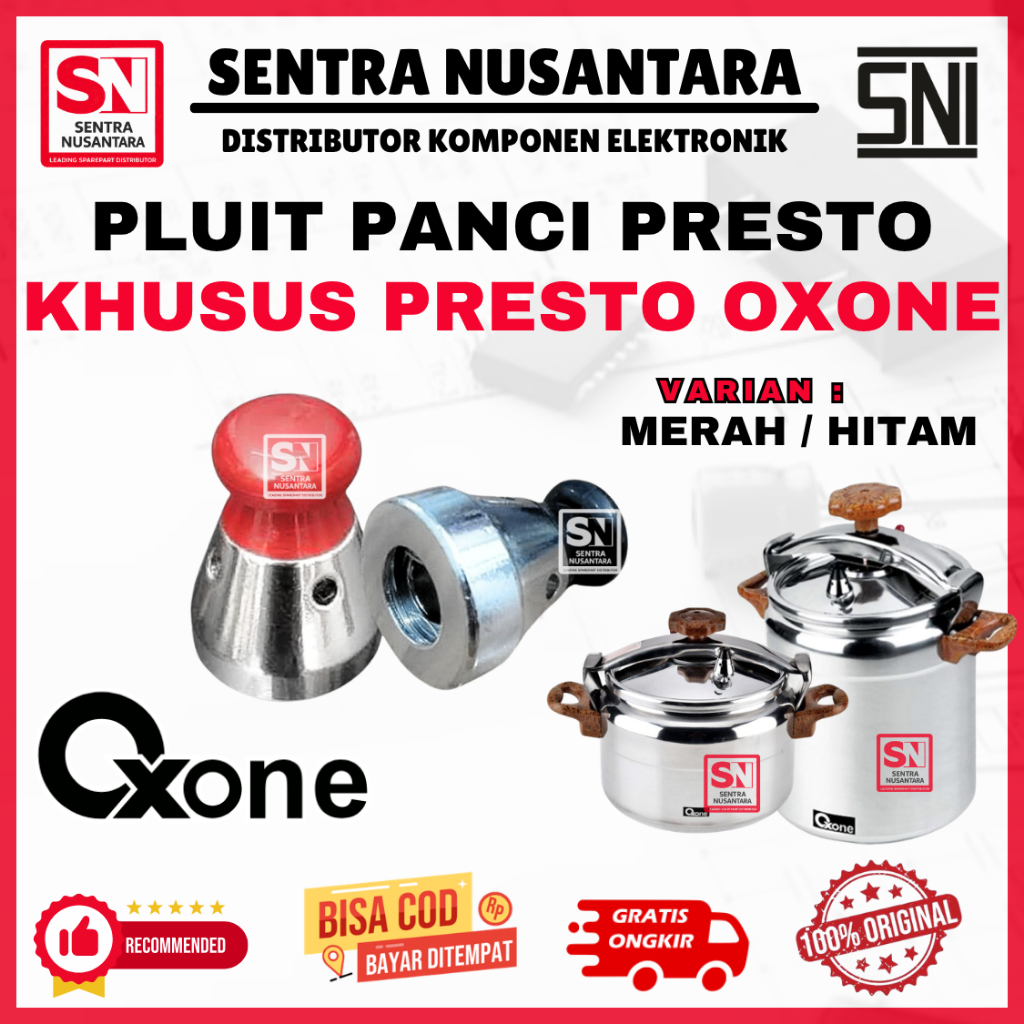 PLUIT TUTUP UAP PANCI PRESTO OXONE ORIGINAL | PLUIT PRESTO OXONE ASLI | PELUIT PRESTO OXONE SERBAGUN