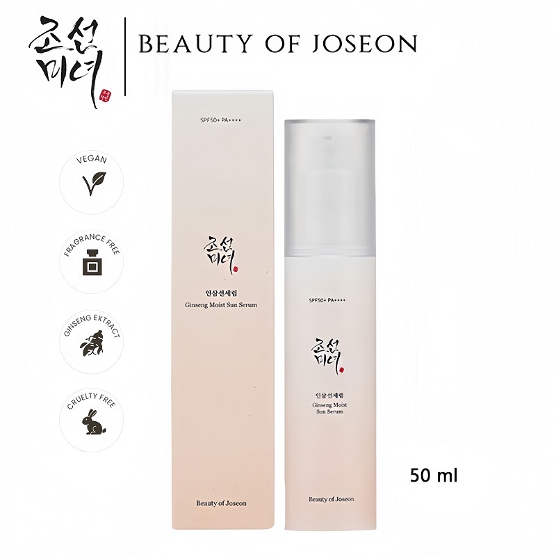 50ml Beauty of Joseon Ginseng Moist Sun Serum SPF50+ PA++++