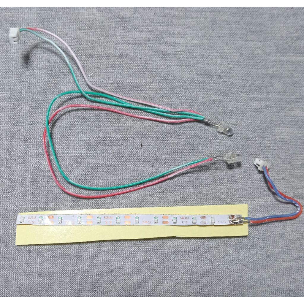LAMPU LED BODY DRONE L200 DEPAN BELAKANG