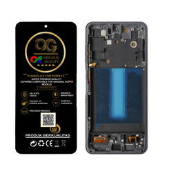 LCD+TS+FRAME SAMSUNG S21 FE 5G/G990E BLACK OG SUPER