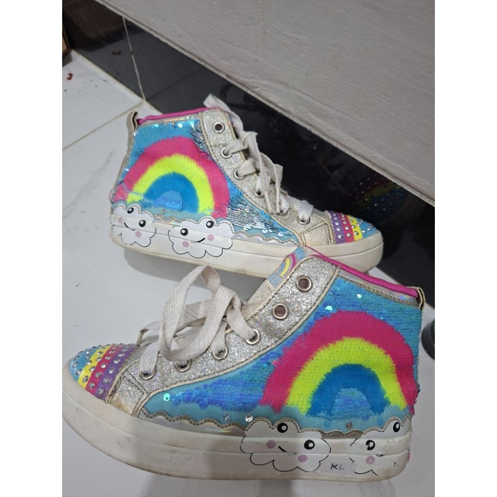 Sepatu Preloved Skechers Twinkle Toes Size 32