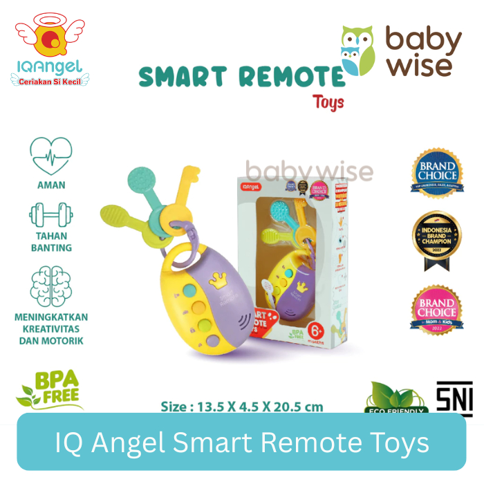 IQ Angel Smart Remote Toys - Mainan Anak Remote Control Mobil / Mainan