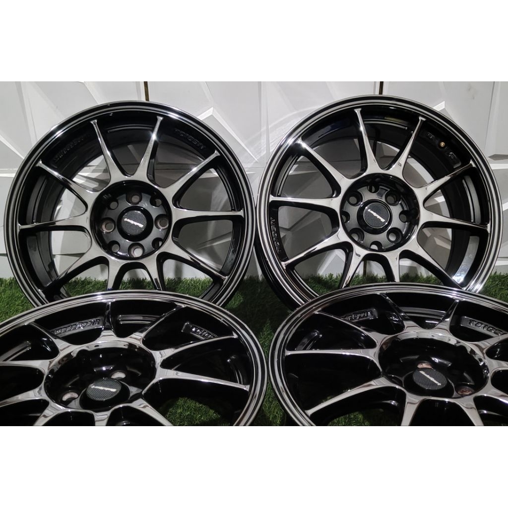 Velg R16 Wedssport Tc105n black chrome