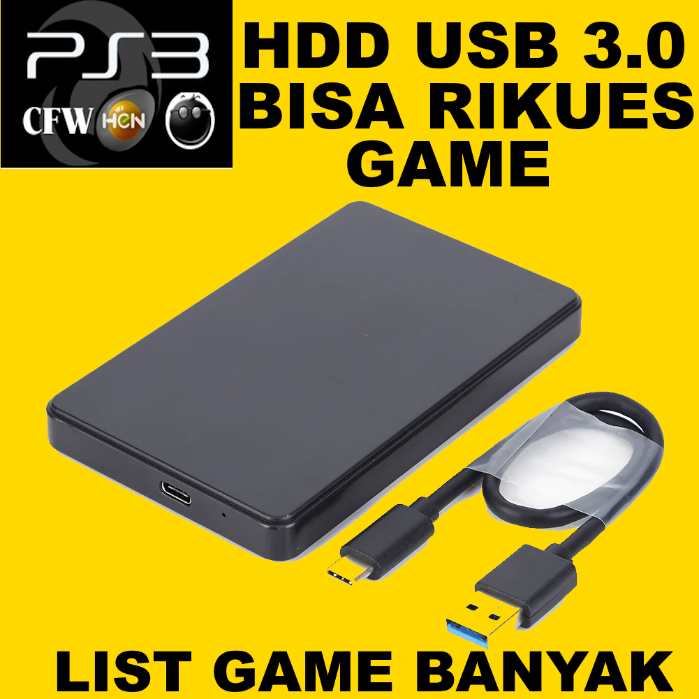 Hardisk external ps3 full game (BEBAS RIKUEST)