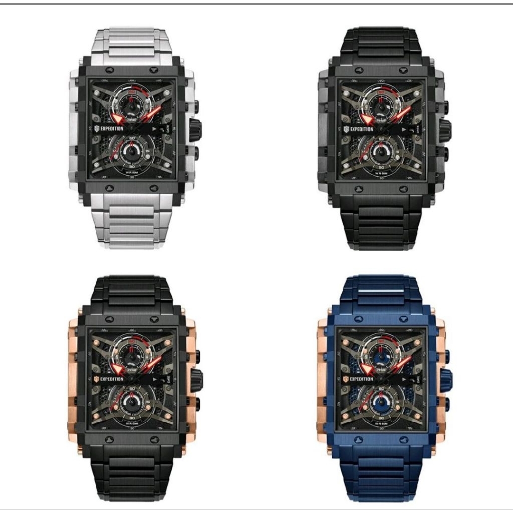JAM TANGAN PRIA EXPEDITION E6757 E 6757 ORIGINAL GARANSI RESMI