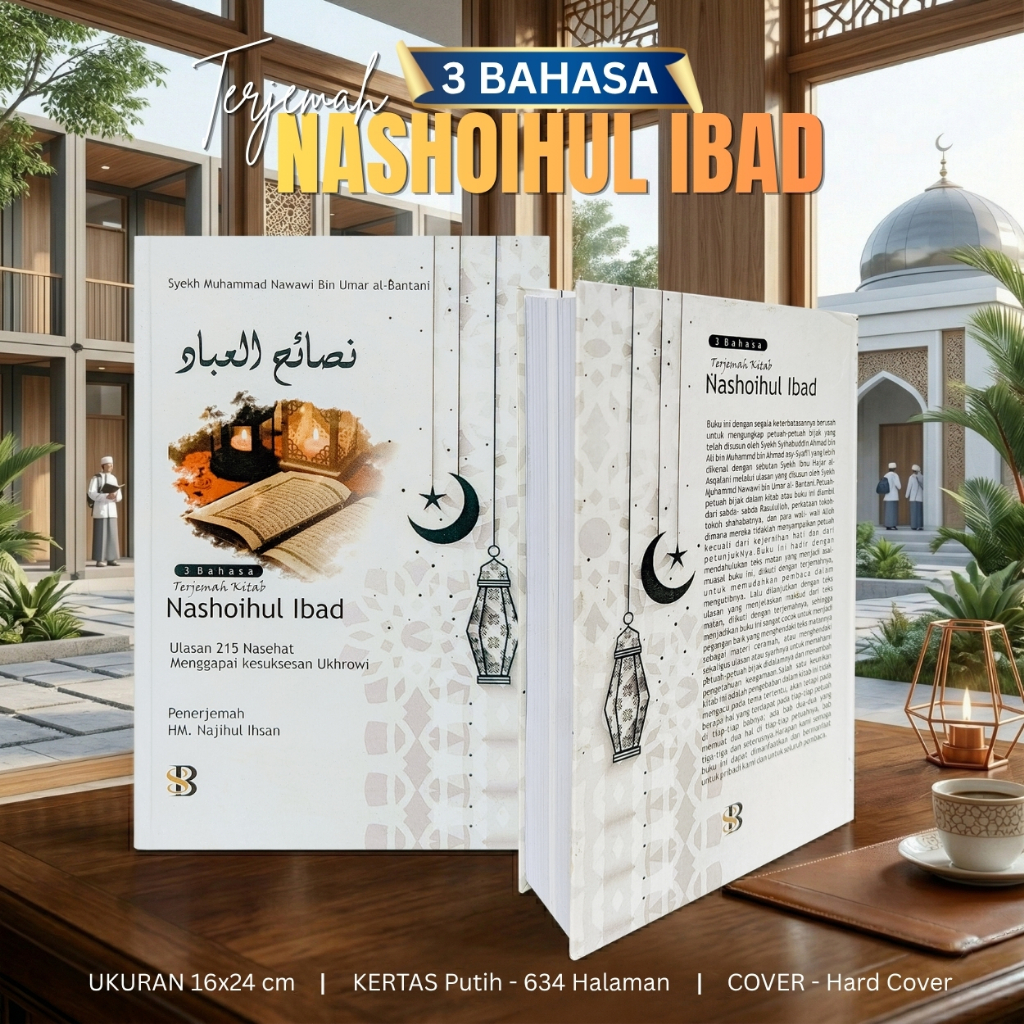 [ Original | Diskon| Grosir | Murah ] Terjemah Kitab Nasoihul Ibad 3 Bahasa | kitab makna | kitab te