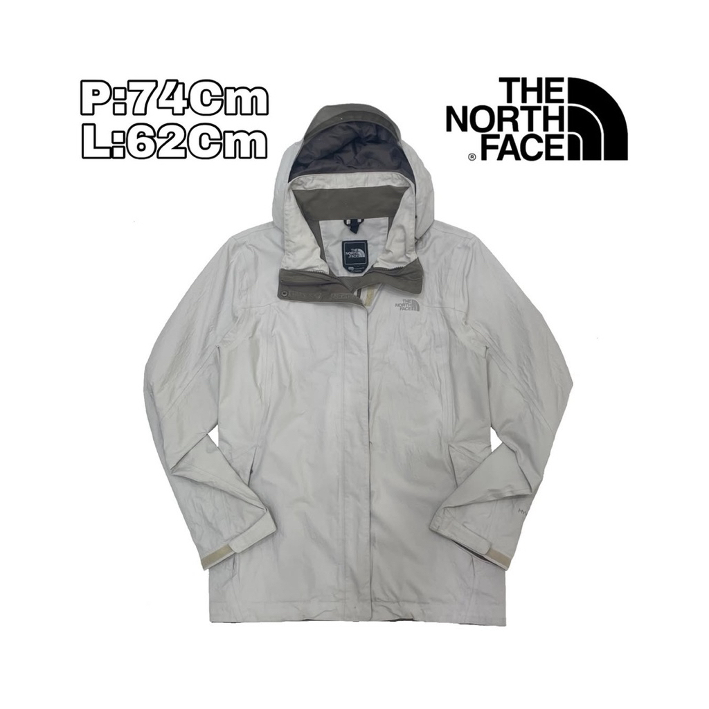 J21 Jaket Outdoor Waterproof The North Face TNF Hyvent  Sport Olahraga Original Parasut Hiking Penda