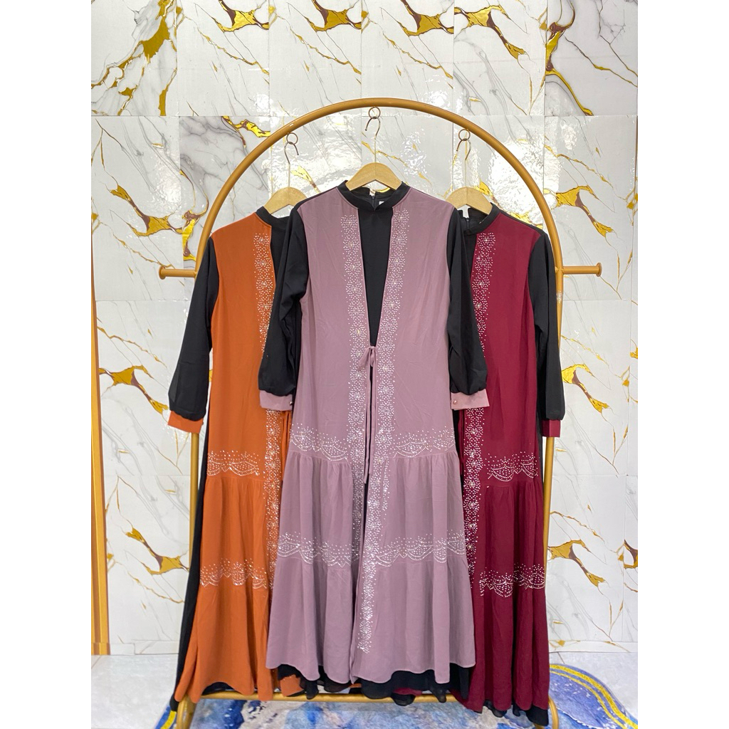 Gamis ceruty Payet Outer