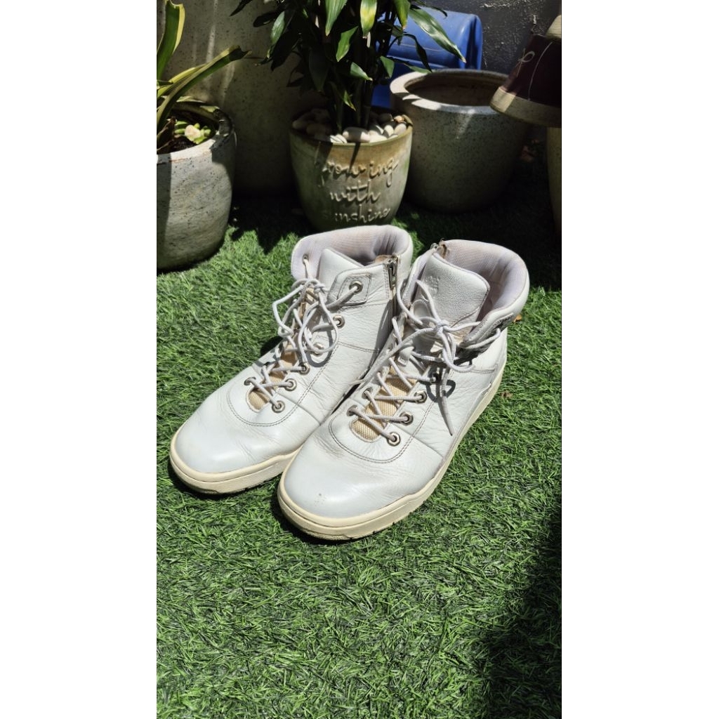 sepatu boots timberland 42 270 kulit leather