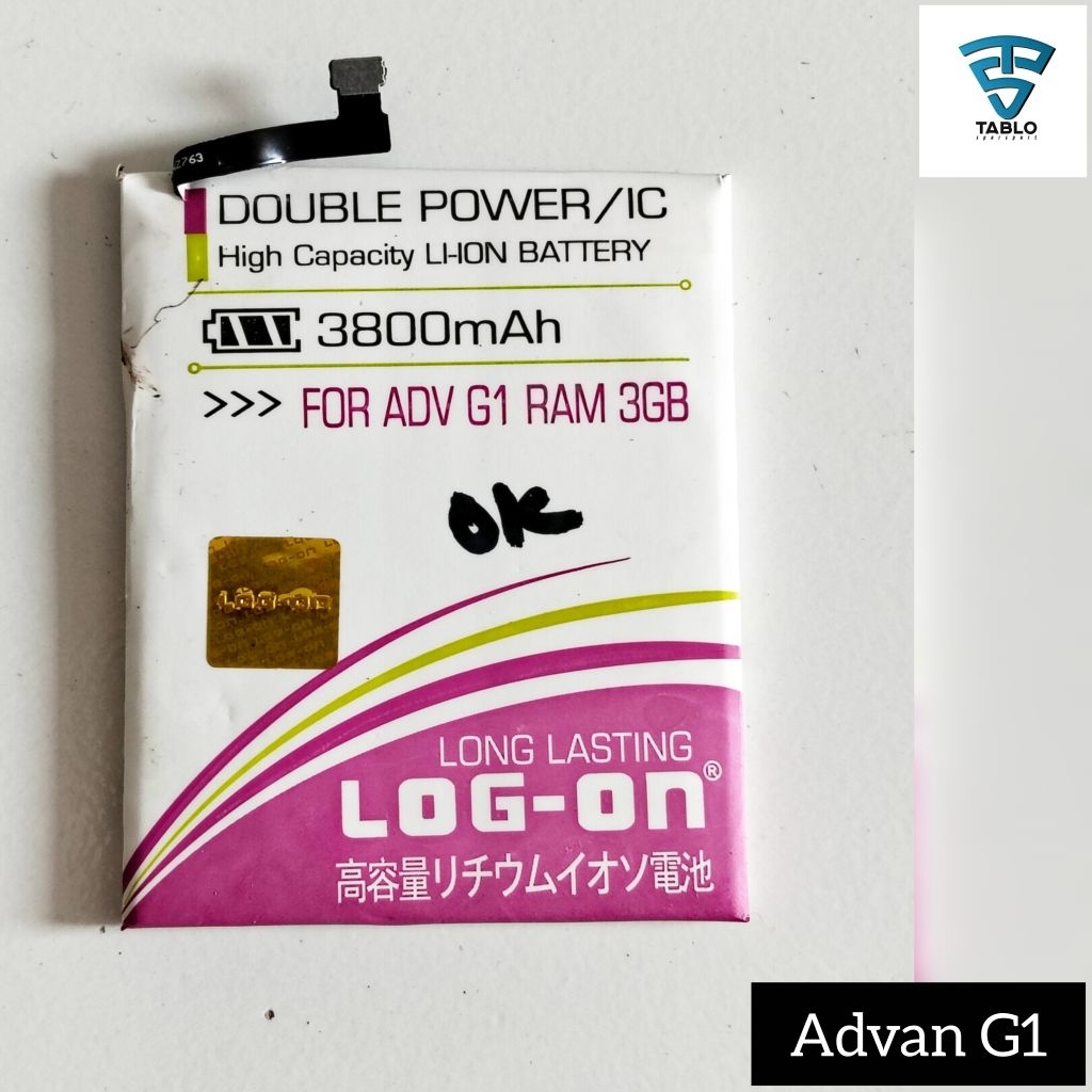 baterai LOG-ON untuk Advan G1